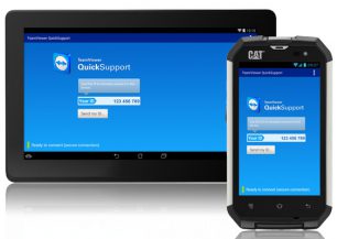 TeamViewer QuickSupport supporta il controllo remoto dei dispositivi Android