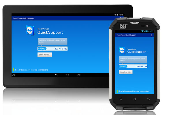 TeamViewer QuickSupport supporta il controllo remoto dei dispositivi Android