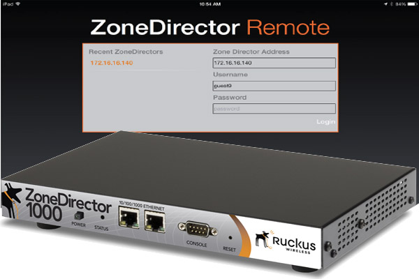 Ruckus Wireless ZD Remote Control, gestione remota delle WLAN