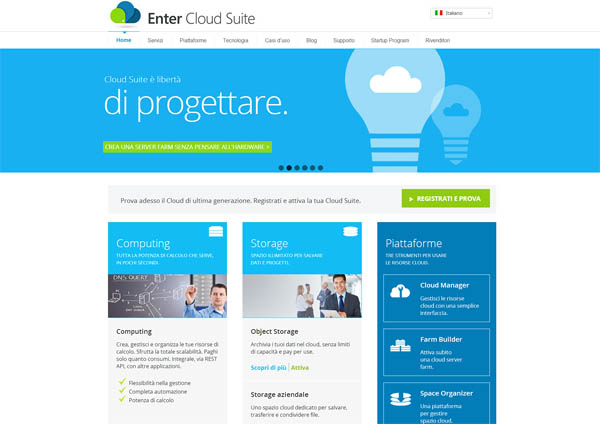 Enter, le potenzialità del cloud italiano