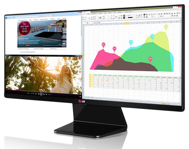 LG, monitor in formato 21:9 per la grafica e l’editing video