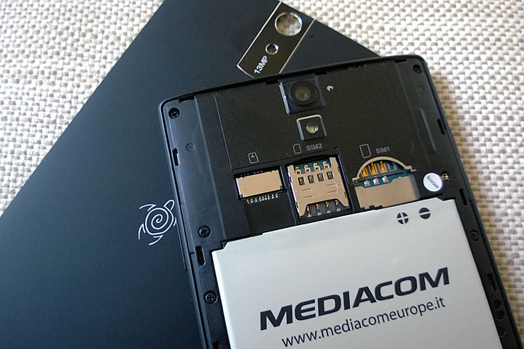 Mediacom PhonePad Duo X550U, il phablet dual SIM da 5,5” 