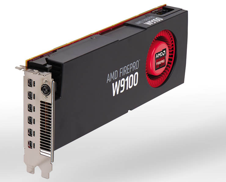 AMD FirePro W9100, acceleratore grafico per ambienti professionali