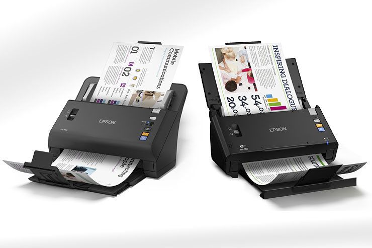 Epson WorkForce DS-860/N e DS-560, scanner professionali per le PMI