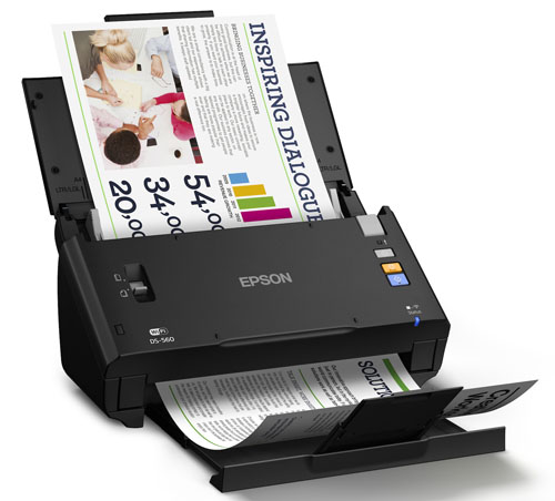 Epson WorkForce DS-860/N e DS-560, scanner professionali per le PMI