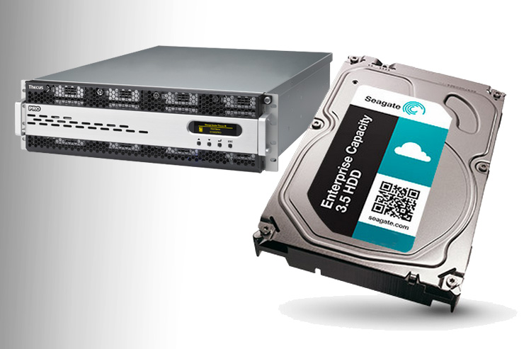 Thecus supporta i nuovi drive Seagate enterprise da 5 TByte Thecus supporta i nuovi drive Seagate enterprise da 5 TByte