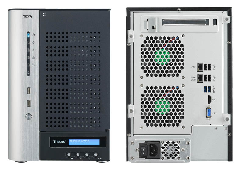 Thecus N7710-G e N8810U-G, storage ad alta velocità con supporto 10 GbE