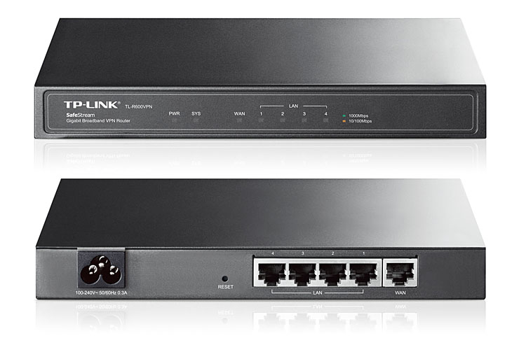 TP-Link TL-R600VPN, router gigabit per connessioni VPN sicure