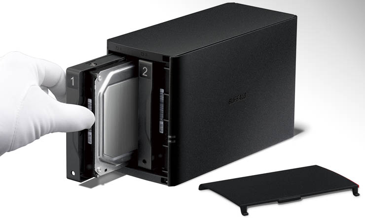 Buffalo LinkStation 220, storage di rete, backup e personal cloud