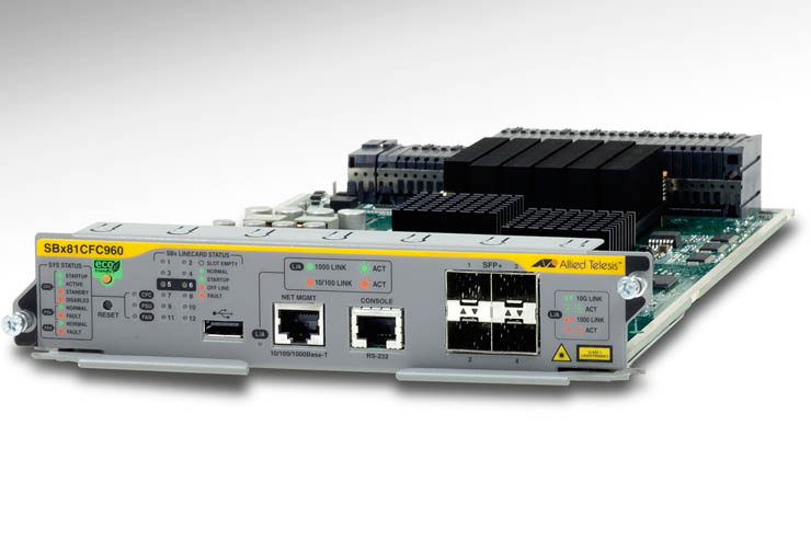 Allied Telesis SwitchBlade x8100, networking ad alte prestazioni