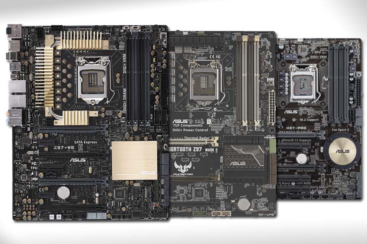 Asus, nuove motherboard con chipset Intel Z97 e H97