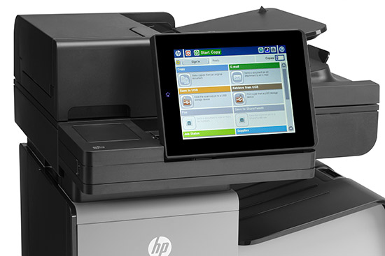 HP Officejet Enterprise Color MFP X585dn, la getto d’inchiostro professionale