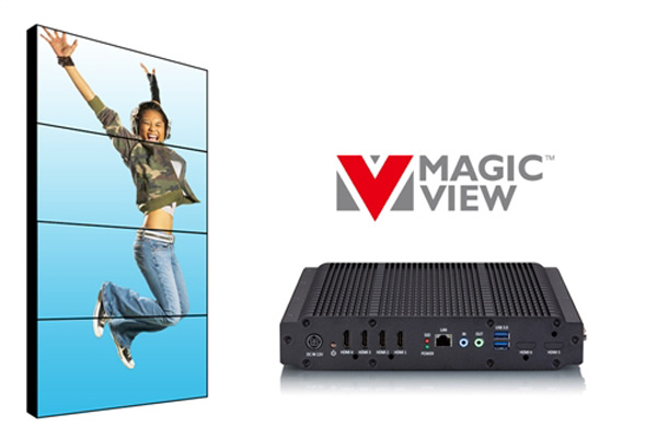 VIA Video Wall Mini, digital signage fino a quattro display