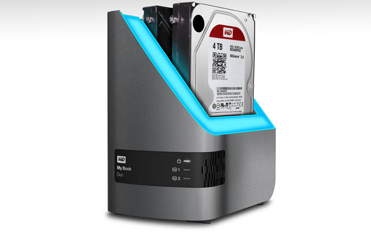 WD My Book Duo, interfaccia USB 3.0 e architettura RAID