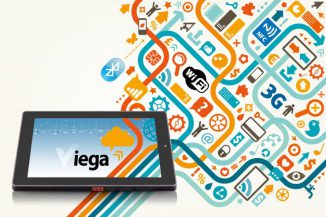 VIA Viega, tablet professionale ad alta resistenza