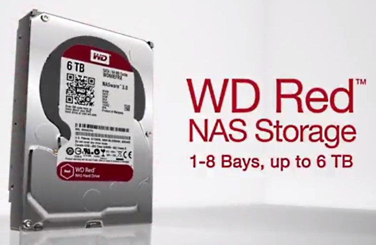 WD espande la propria offerta NAS storage con dischi da 6 TByte e 5 platter