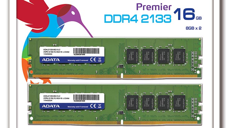 Adata DDR4 2133 U-DIMM, memorie per sistemi Intel Haswell-E