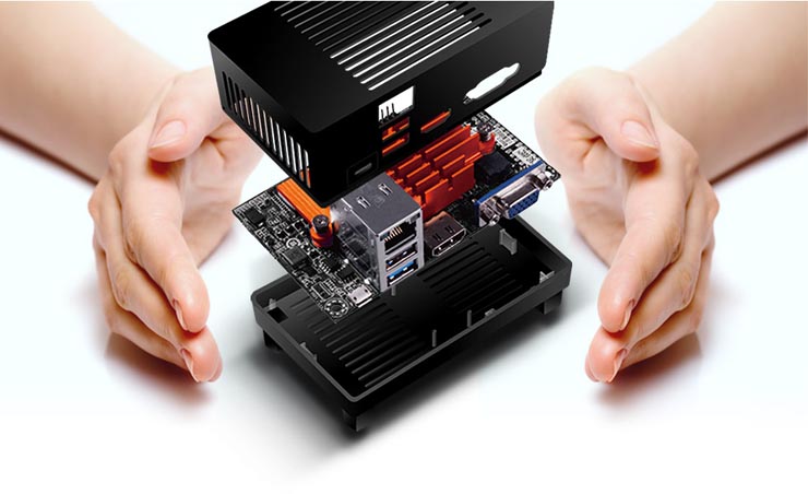 ECS Liva, miniPC con CPU Intel Bay Trail-M