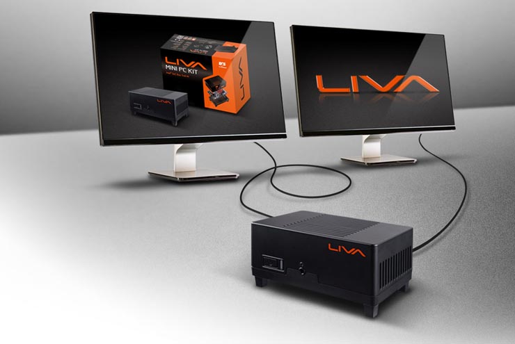 ECS Liva, miniPC con CPU Intel Bay Trail-M
