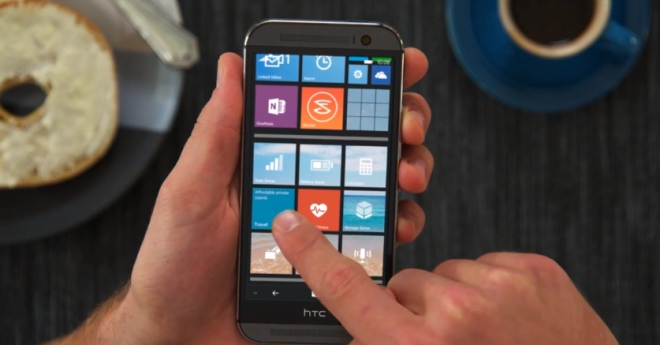 HTC One M8 con Windows Phone 8.1.1