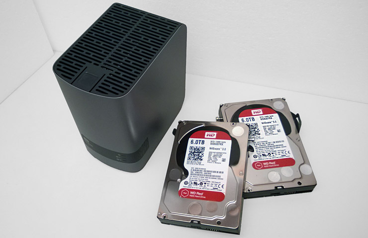 WD My Book Duo, 12 TByte di storage locale