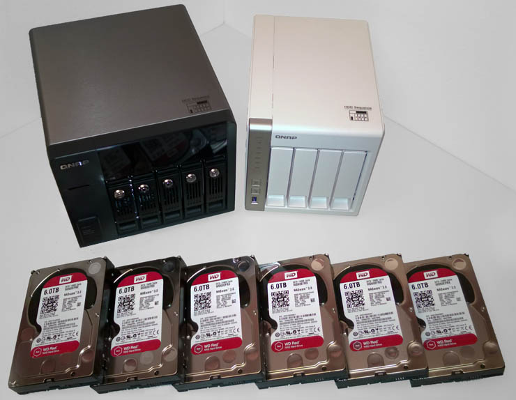 QNAP Turbo NAS TS-451 e UX-500P