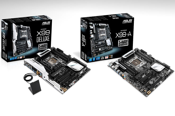 Asus, tre nuove motherboard con chipset X99