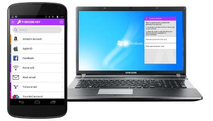 F-Secure KEY, account e password al sicuro