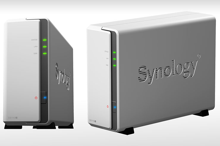 Synology DiskStation DS115j, NAS single bay a basso consumo