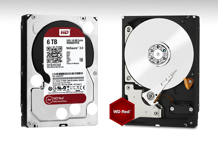 WD WD60EFRX, tanto spazio per lo storage di rete WD WD60EFRX, tanto spazio per lo storage di rete