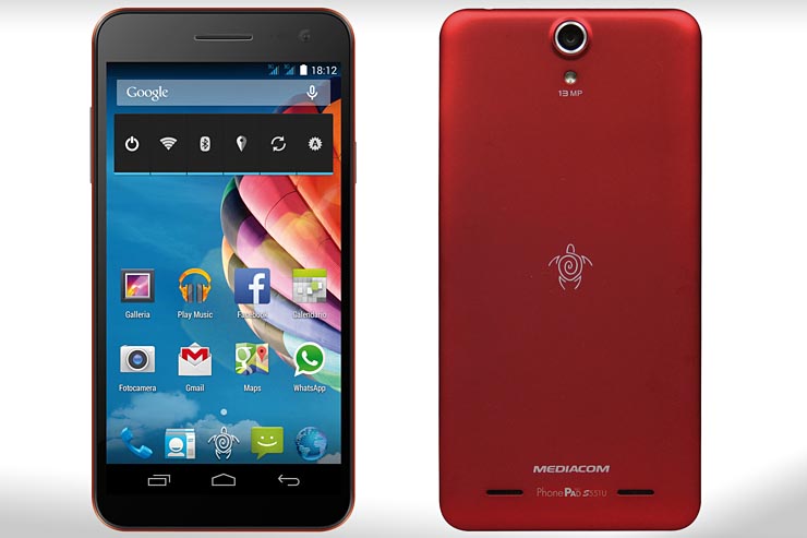 Mediacom PhonePad Duo S551U, phablet 5,5” dual SIM Mediacom PhonePad Duo S551U, phablet 5,5” dual SIM