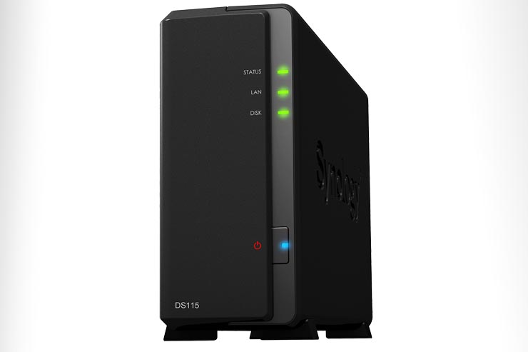 Synology DiskStation DS115, NAS single-bay per piccoli uffici