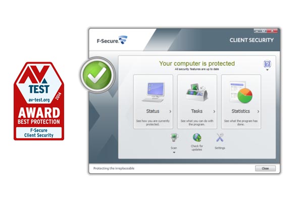 F-Secure Client Security, “Best Protection Award” secondo AV-TEST