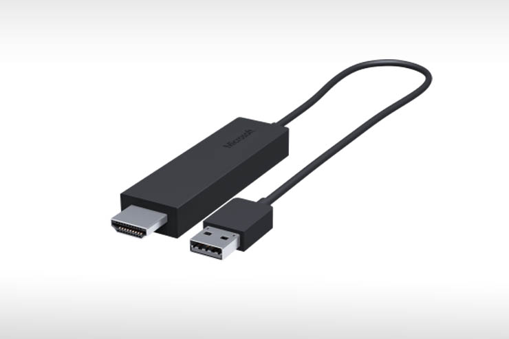 Microsoft Wireless Display Adapter, per visualizzare video e foto senza fili
