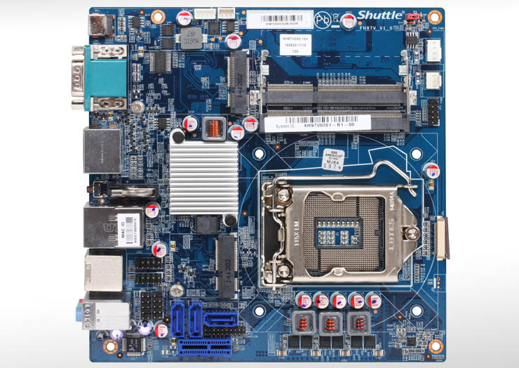 Shuttle XH97V Black, desktop compatto per CPU Haswell