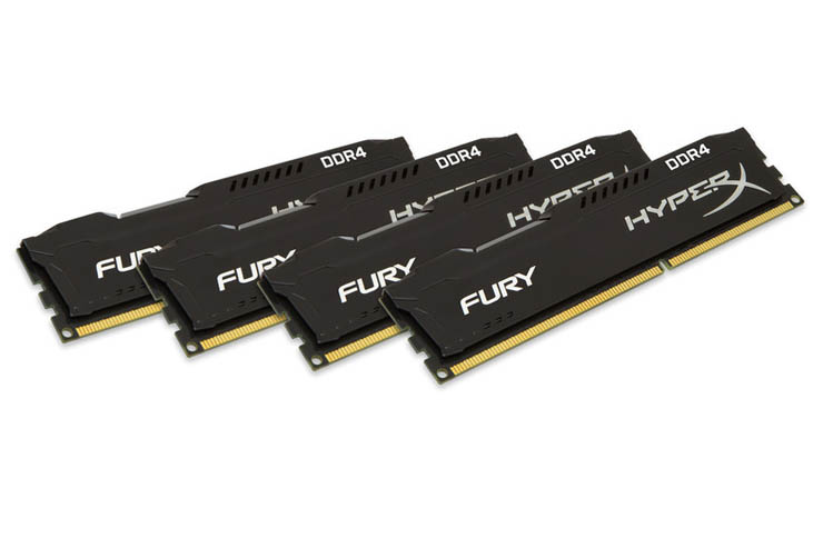 Kingston HyperX Fury, memorie DDR4 per desktop e workstation