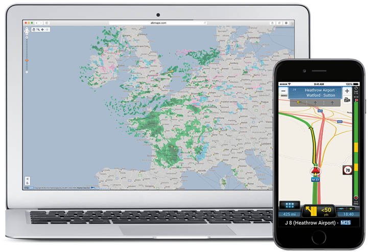 ALK Maps arriva in Europa