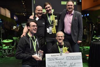 I vincitori di CODE_n 2015 premiati al CEBIT