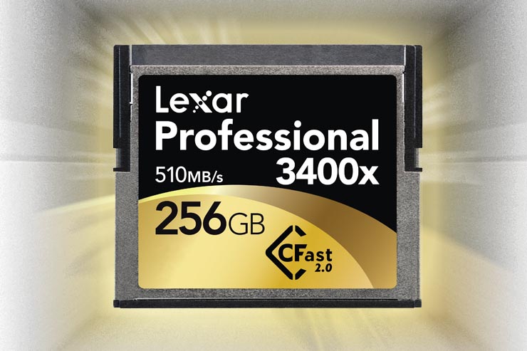 Lexar Professional CFast 2.0, memorie veloci per i videomaker