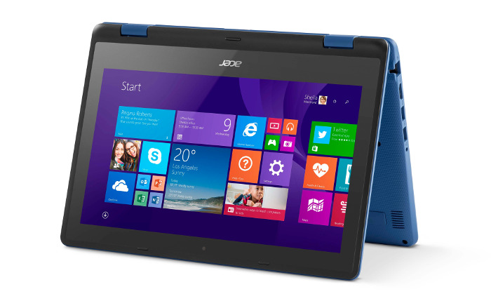Aspire R11 in posizione tenda
