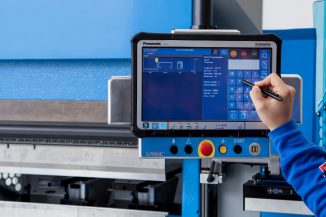 Il tablet Panasonic montato sulla FX Bend