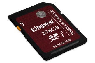 Kingston, nuove schede SDHC/SDXC UHS-I U3 sino a 256 GByte