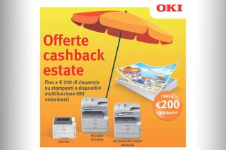 Le promozioni estive OKI, cashback fino a 200 Euro