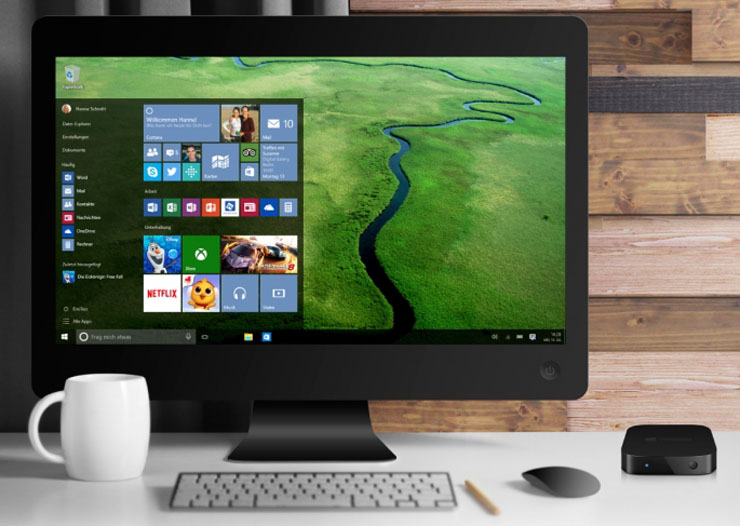 TrekStor W1, il MiniPC con CPU Intel Atom