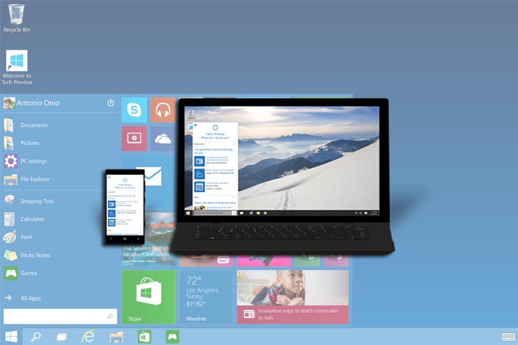 Microsoft Windows 10, l’attesa è finita Microsoft Windows 10, l’attesa è finita
