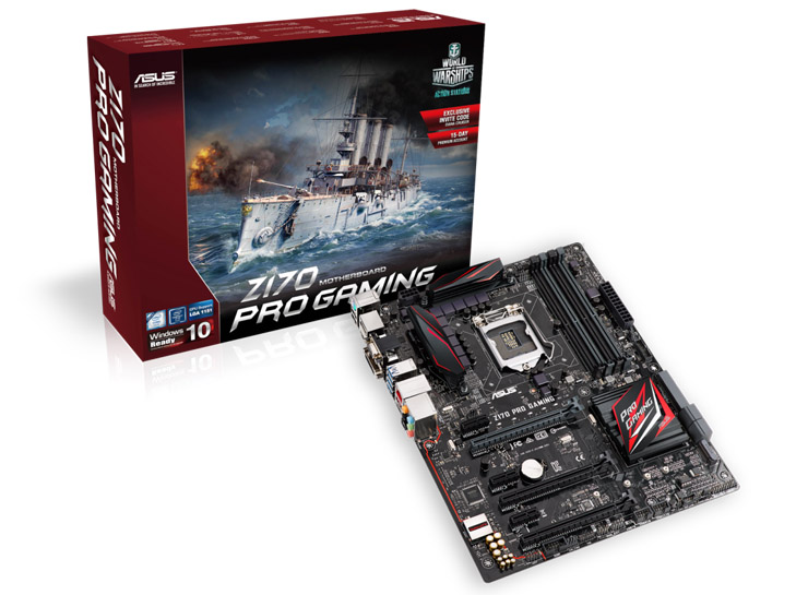 Asus Z170, motherboard per CPU Intel Core di sesta generazione
