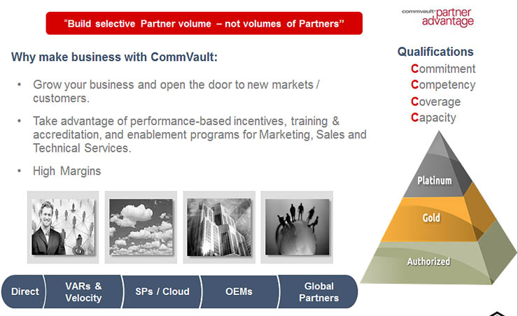 Commvault, non solo backup ma consulenza e opportunity generation