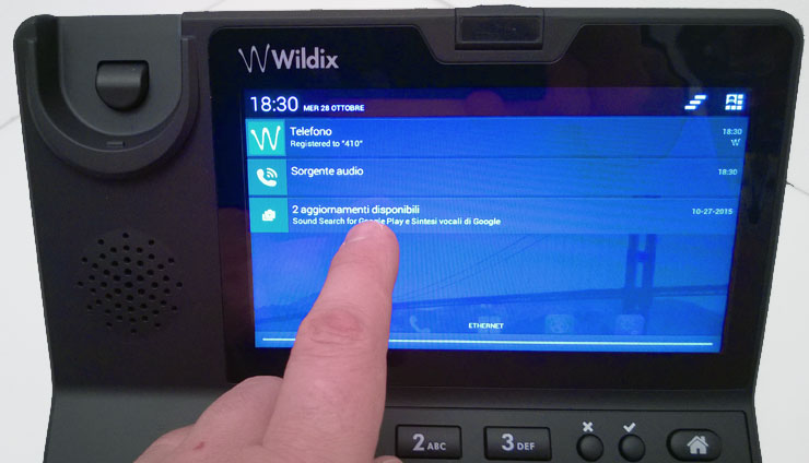 Wildix WP600A, molto più che un semplice telefono