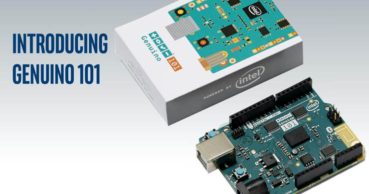 Genuino 101, la scheda Arduino per i maker, con Intel Curie