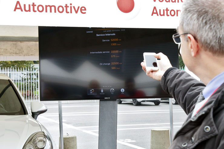 Porsche e Vodafone Automotive, mobilità intelligente e integrata
